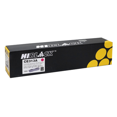 Тонер-картридж HP CLJ CP1020/CP1025/M175/M176/M177/M275/Canon LBP7010C/LBP7018C/красный/1000 стр/Hi-Black/совм