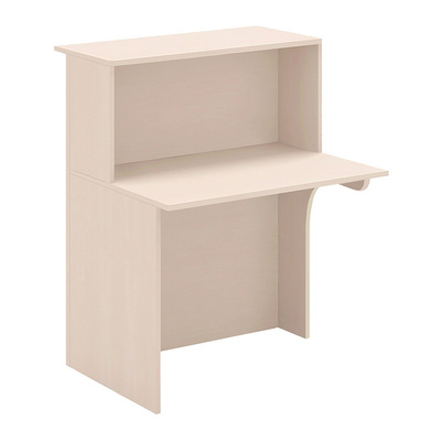 Стойка прямая КР-1.1L 1200мм*600мм*1180мм, дуб шамони светлый