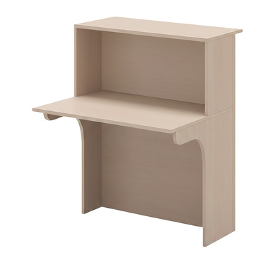 Стойка прямая КР-1.0 700мм*600мм*1180мм, ясень шимо светлый