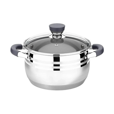 Кастрюля 2,1л, нержавеющая сталь, Lara,